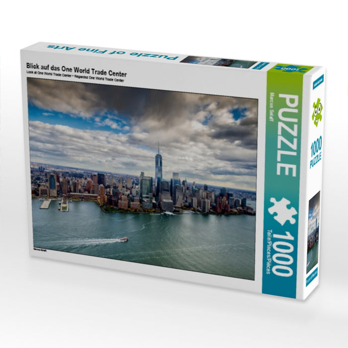 Blick auf das One World Trade Center - CALVENDO Foto-Puzzle - calvendoverlag 29.99