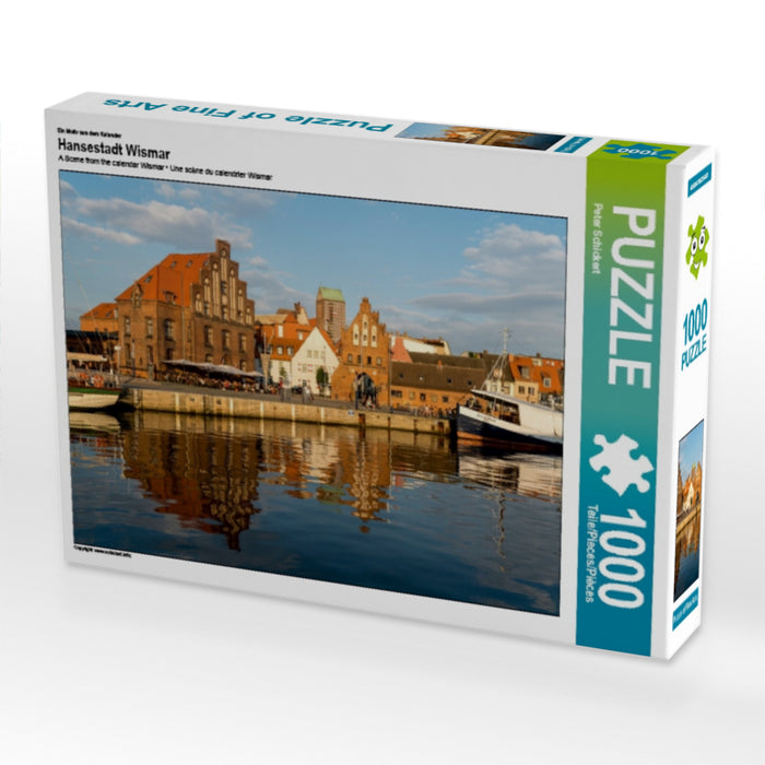 Hansestadt Wismar - CALVENDO Foto-Puzzle - calvendoverlag 29.99