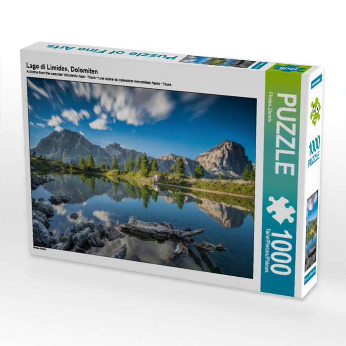 Lago di Limides, Dolomiten - CALVENDO Foto-Puzzle - calvendoverlag 29.99