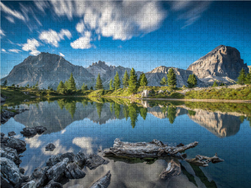 Lago di Limides, Dolomiten - CALVENDO Foto-Puzzle - calvendoverlag 29.99
