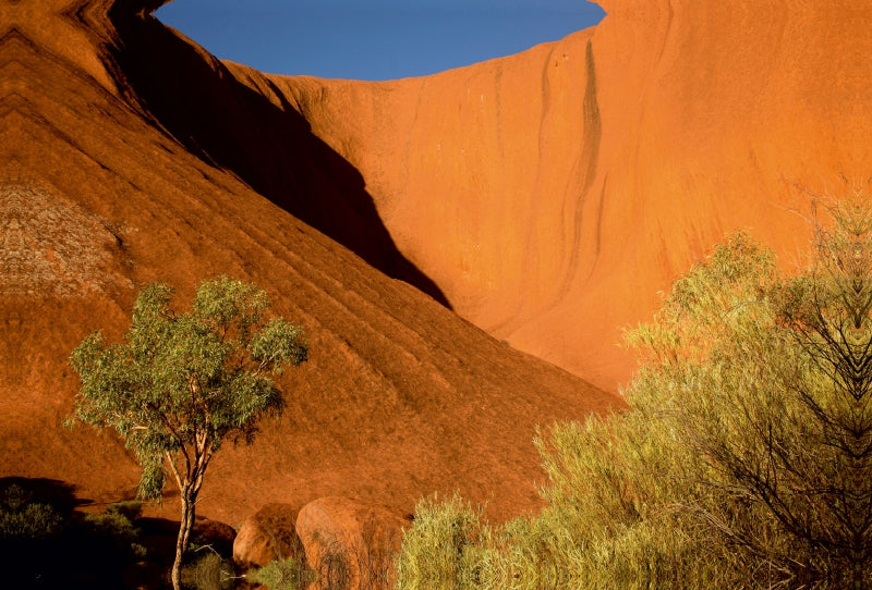 Premium Textil-Leinwand Premium Textil-Leinwand 120 cm x 80 cm quer Ayers Rock Australien