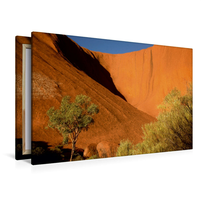 Premium Textil-Leinwand Premium Textil-Leinwand 120 cm x 80 cm quer Ayers Rock Australien