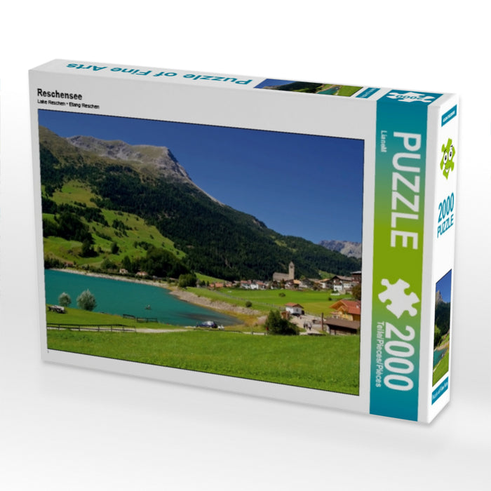 Reschensee - CALVENDO Foto-Puzzle - calvendoverlag 29.99