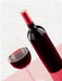 Ein Glas Rotwein mit Flasche daneben - CALVENDO Foto-Puzzle - calvendoverlag 35.99