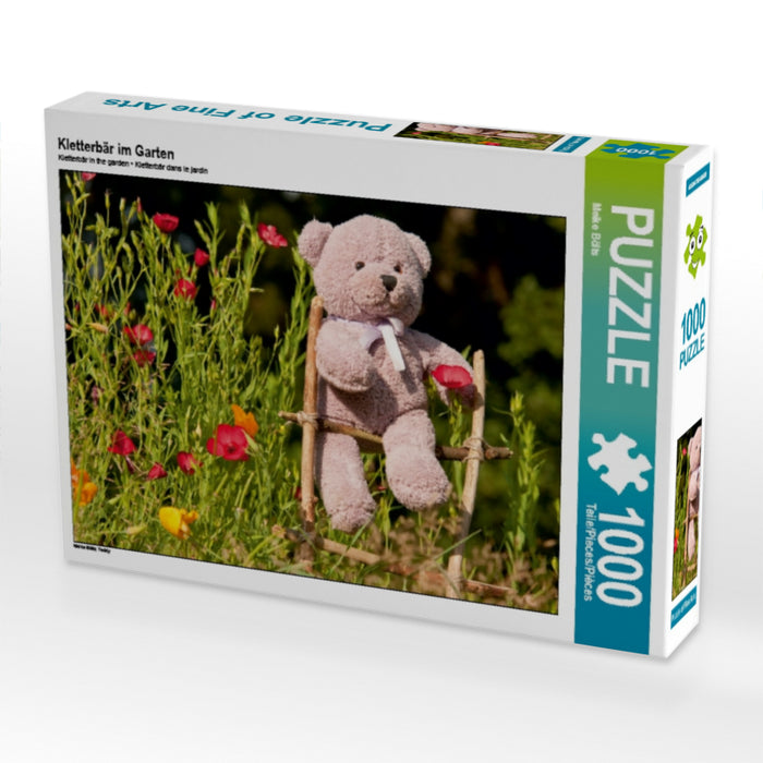 Kletterbär im Garten - CALVENDO Foto-Puzzle - calvendoverlag 29.99