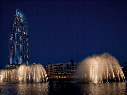 The Dubai Fountain - CALVENDO Foto-Puzzle - calvendoverlag 29.99