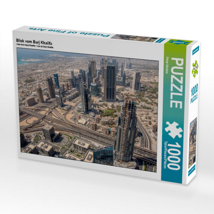 Blick vom Burj Khalifa - CALVENDO Foto-Puzzle - calvendoverlag 29.99