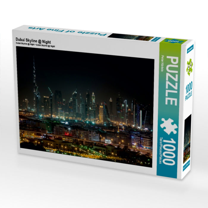 Dubai Skyline @ Night - CALVENDO Foto-Puzzle - calvendoverlag 29.99