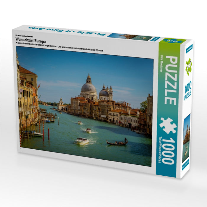 Wunschziel Europa - CALVENDO Foto-Puzzle - calvendoverlag 29.99