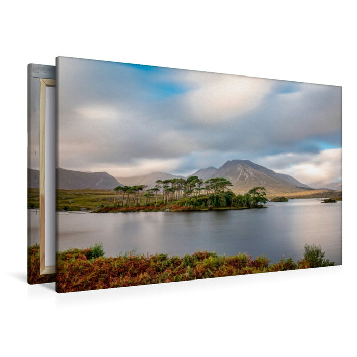 Premium Textil-Leinwand Premium Textil-Leinwand 120 cm x 80 cm quer Connemara National Park