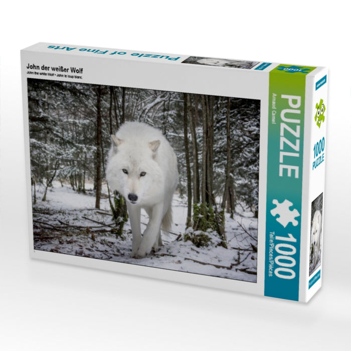 John der weißer Wolf - CALVENDO Foto-Puzzle - calvendoverlag 29.99