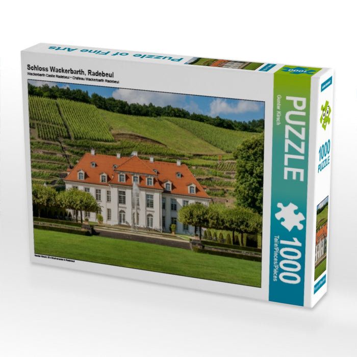 Schloss Wackerbarth, Radebeul - CALVENDO Foto-Puzzle - calvendoverlag 29.99