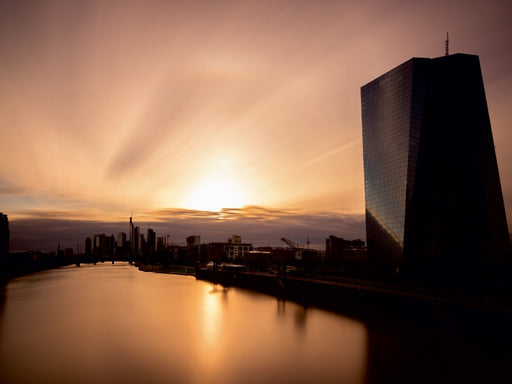 Sonnenuntergang am Osthafen, Langzeitbelichtung - CALVENDO Foto-Puzzle - calvendoverlag 29.99