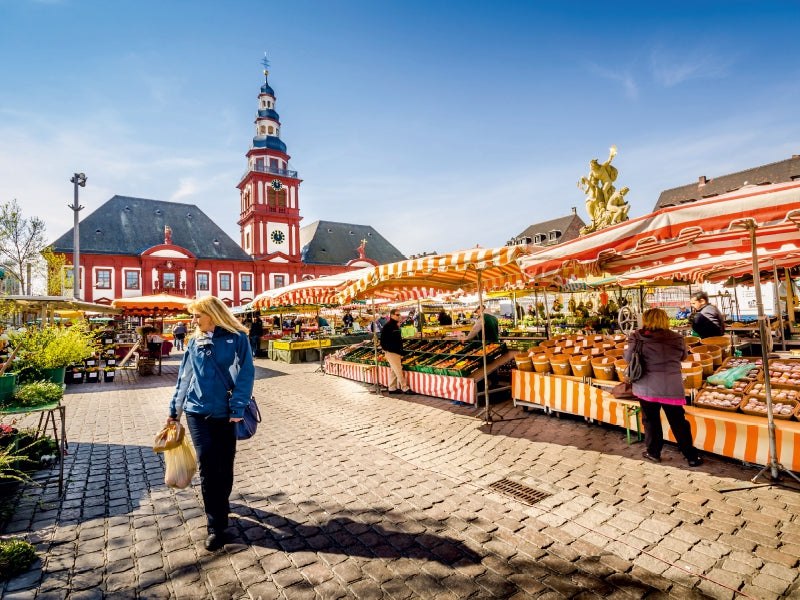 Marktplatz - CALVENDO Foto-Puzzle - calvendoverlag 29.99