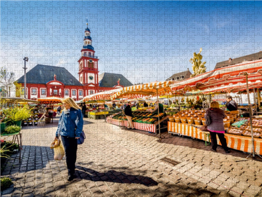 Marktplatz - CALVENDO Foto-Puzzle - calvendoverlag 29.99