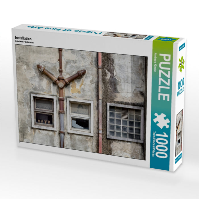 Installation - CALVENDO Foto-Puzzle - calvendoverlag 29.99