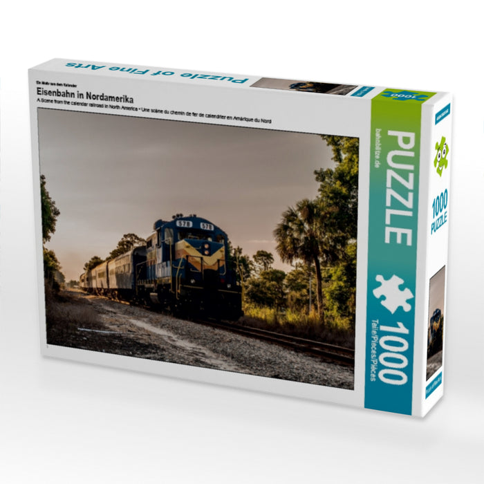 Eisenbahn in Nordamerika - CALVENDO Foto-Puzzle - calvendoverlag 29.99
