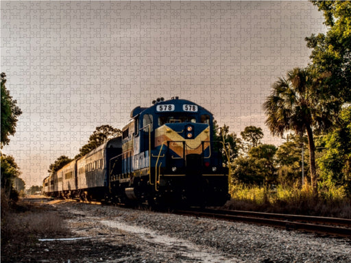 Eisenbahn in Nordamerika - CALVENDO Foto-Puzzle - calvendoverlag 29.99