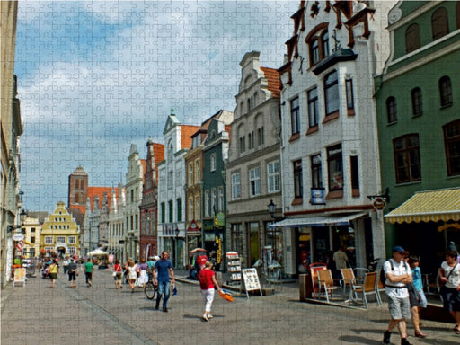 Einkaufen in der Krämerstraße - CALVENDO Foto-Puzzle - calvendoverlag 29.99