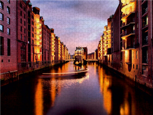 Stadt Hamburg - CALVENDO Foto-Puzzle - calvendoverlag 39.99