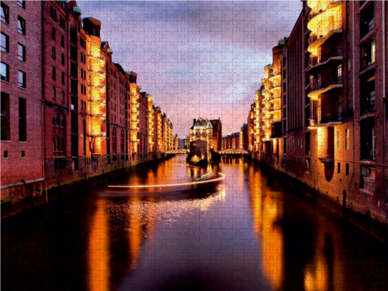 Stadt Hamburg - CALVENDO Foto-Puzzle - calvendoverlag 39.99