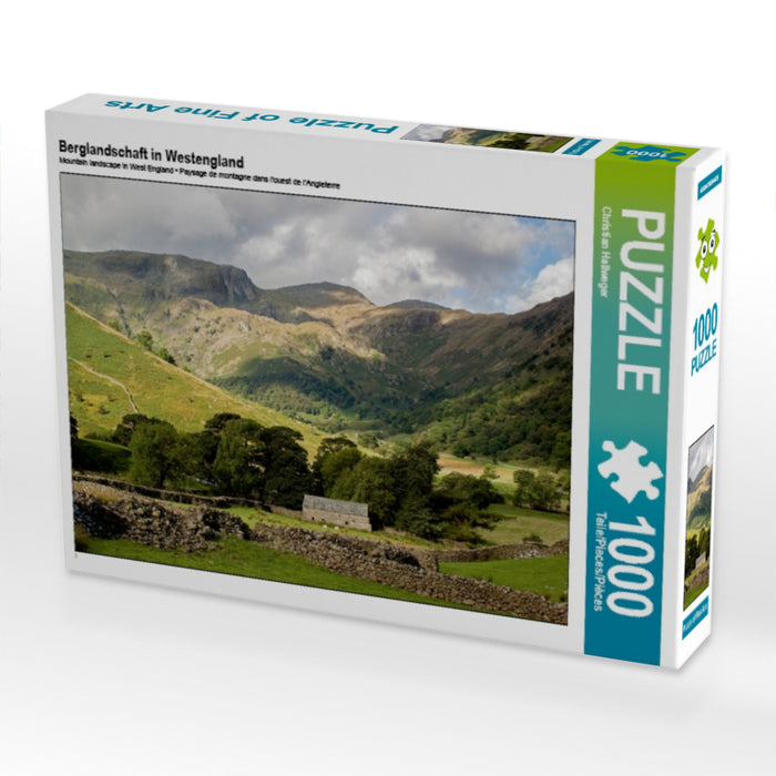 Berglandschaft in Westengland - CALVENDO Foto-Puzzle - calvendoverlag 29.99