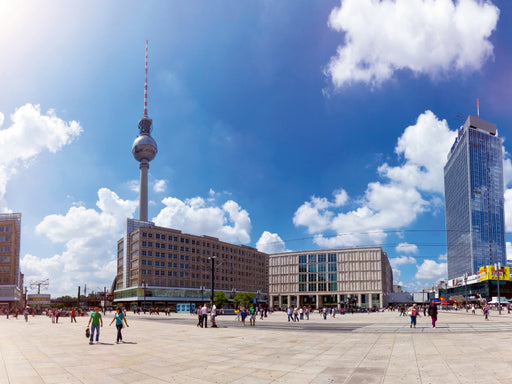 Der Alex! – Blick auf den Alexanderplatz und dem Berliner Wahrzeichen, dem Fernsehturm. - CALVENDO Foto-Puzzle - calvendoverlag 29.99