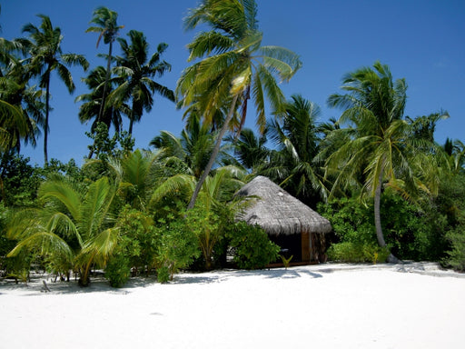 Hütte an weißem Traumstrand - CALVENDO Foto-Puzzle - calvendoverlag 29.99