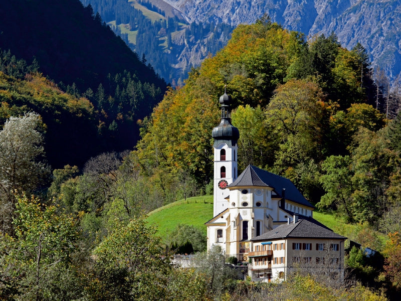 Pfarrkirche Tschagguns - CALVENDO Foto-Puzzle - calvendoverlag 29.99