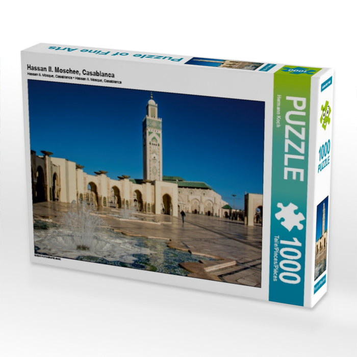 Hassan II. Moschee, Casablanca - CALVENDO Foto-Puzzle - calvendoverlag 29.99