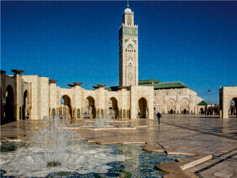 Hassan II. Moschee, Casablanca - CALVENDO Foto-Puzzle - calvendoverlag 29.99