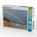 Regenbogen am Strand von Luz - CALVENDO Foto-Puzzle - calvendoverlag 29.99