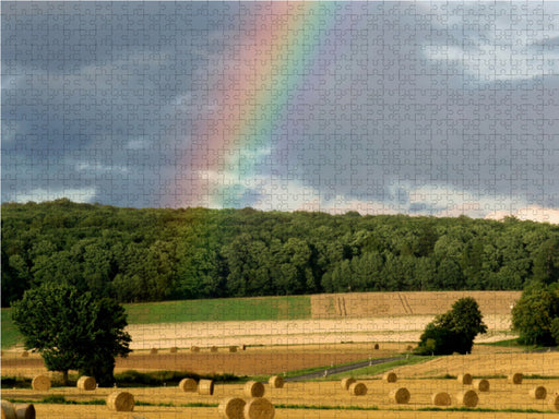 Regenbogen überm Sensenstein - CALVENDO Foto-Puzzle - calvendoverlag 29.99