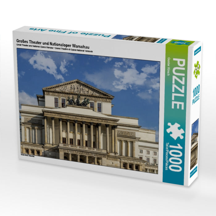 Großes Theater und Nationaloper Warschau - CALVENDO Foto-Puzzle - calvendoverlag 29.99