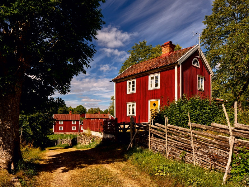 Historischer Bauernhof in Südschweden - CALVENDO Foto-Puzzle - calvendoverlag 29.99