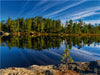 Glasklare Seen prägen das Bild Finnlands - CALVENDO Foto-Puzzle - calvendoverlag 29.99