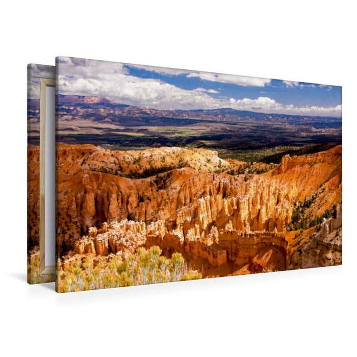 Premium Textil-Leinwand Premium Textil-Leinwand 120 cm x 80 cm quer Bryce Canyon, Utah