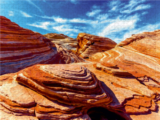 Firewave, Valley of Fire, Nevada - CALVENDO Foto-Puzzle - calvendoverlag 29.99