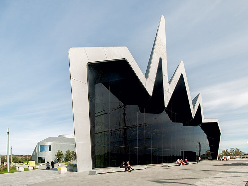 Riverside Museum in Glasgow - CALVENDO Foto-Puzzle - calvendoverlag 29.99