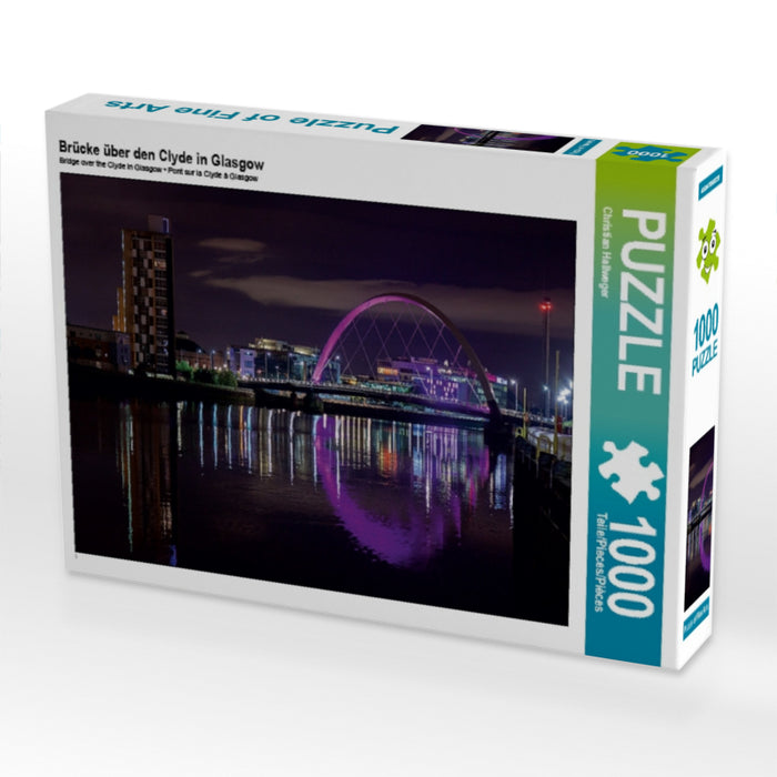 Brücke über den Clyde in Glasgow - CALVENDO Foto-Puzzle - calvendoverlag 29.99