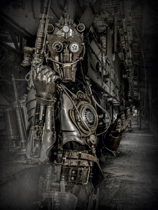 Steampunk Warrior - CALVENDO Foto-Puzzle - calvendoverlag 29.99