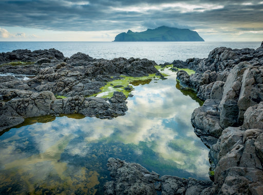 Gásadalur, Vágar - CALVENDO Foto-Puzzle - calvendoverlag 29.99