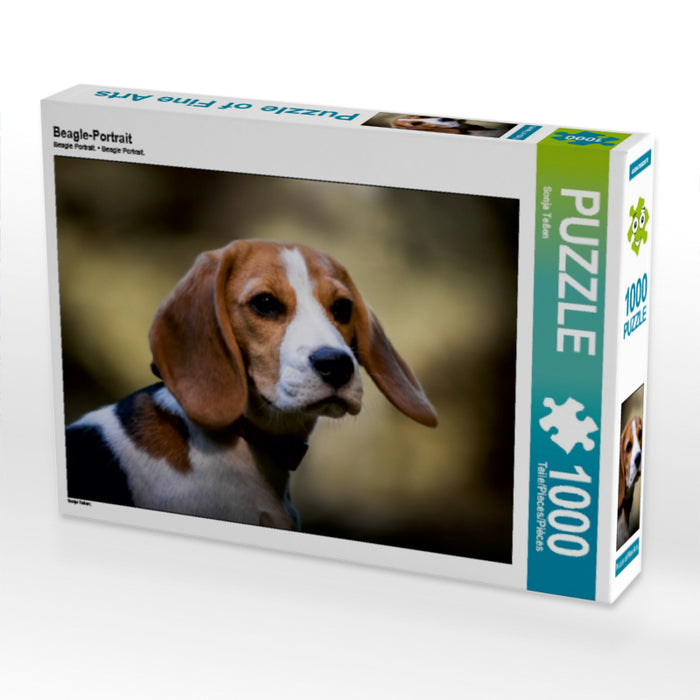 Beagle-Portrait - CALVENDO Foto-Puzzle - calvendoverlag 29.99