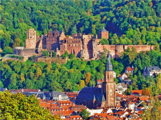 Heidelberger Schloss, Heiliggeistkirche - CALVENDO Foto-Puzzle - calvendoverlag 29.99