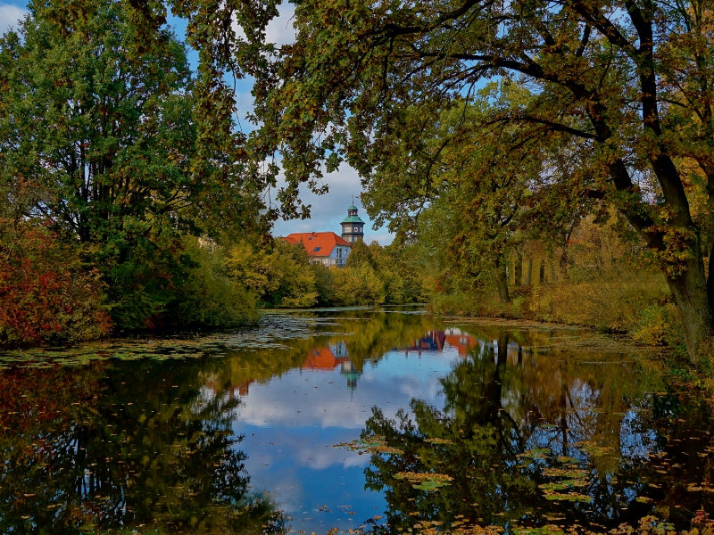 Der kleine Wallgraben in Ziegenhain - CALVENDO Foto-Puzzle - calvendoverlag 29.99