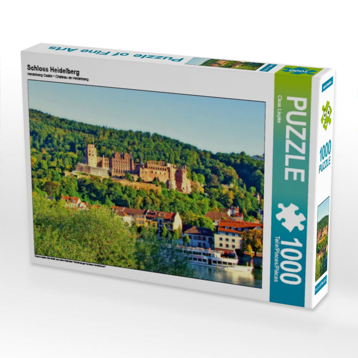 Schloss Heidelberg - CALVENDO Foto-Puzzle - calvendoverlag 29.99