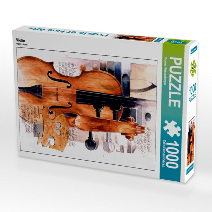 Violin - CALVENDO Foto-Puzzle - calvendoverlag 29.99