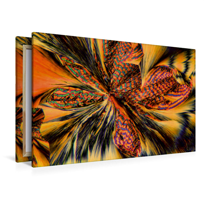 Toile textile haut de gamme Toile textile haut de gamme 120 cm x 80 cm paysage Mondes de couleurs surréalistes - Naproxen 