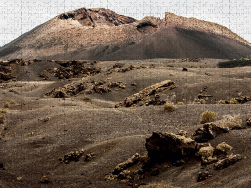 Lanzarote - Montana del Cuervo - CALVENDO Foto-Puzzle - calvendoverlag 29.99