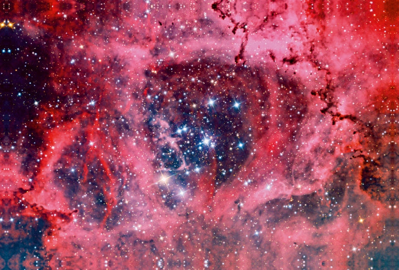 Toile textile premium Toile textile premium 120 cm x 80 cm paysage Nébuleuse de la Rosette NGC 2244 